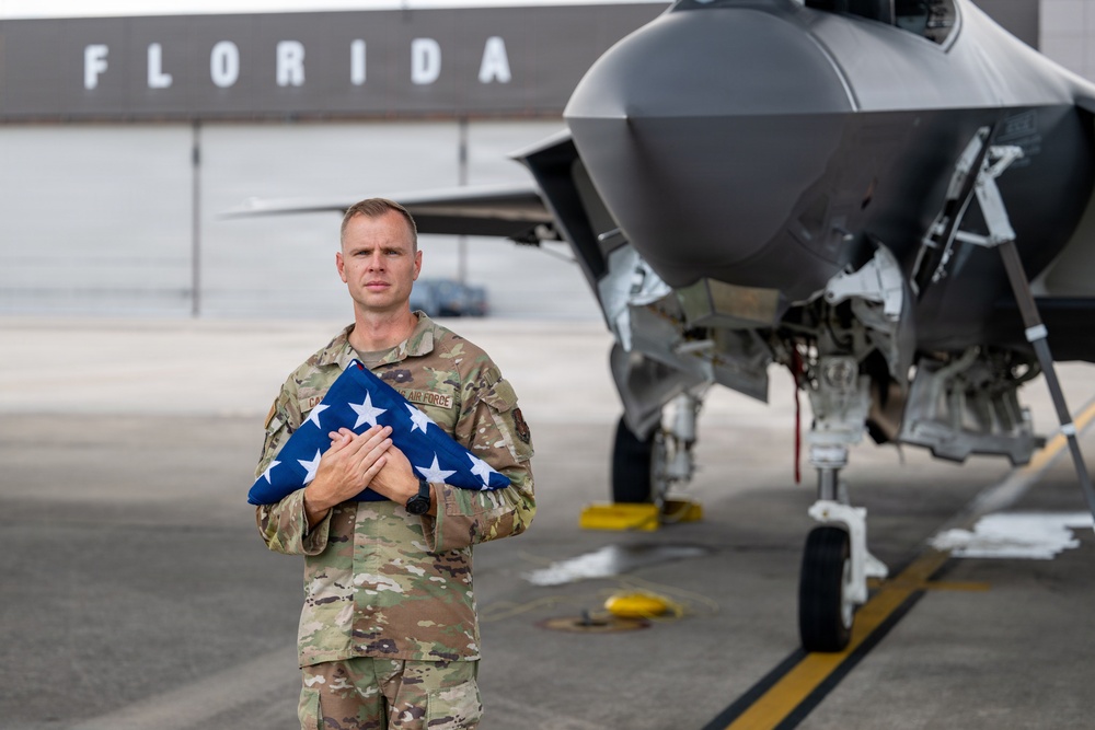 Florida Air National Guard Captain Honors Grandfather's Legacy with F-35A Flag Flight