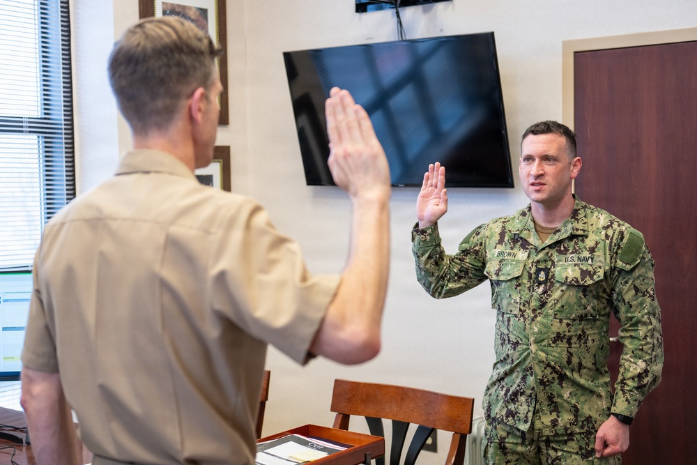 Navy Band Sailor Reenlists