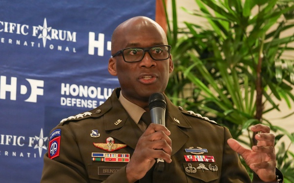 Brunson Highlights Korea’s Central Role in Indo-Pacific Security at Honolulu Defense Forum