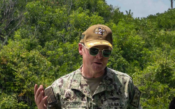 IKE and Carrier Air Wing Three Host a Beach Bash to Raise Morale and Facilitate Integration