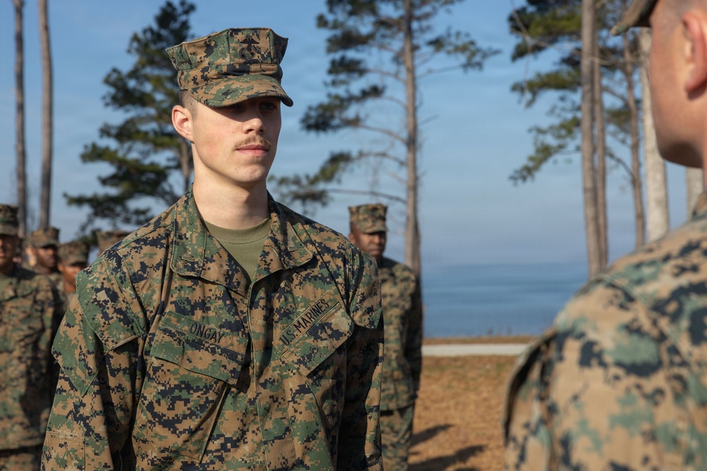 Headquarters and Service Battalion Adjutant Promotes to 1st Lieutenant