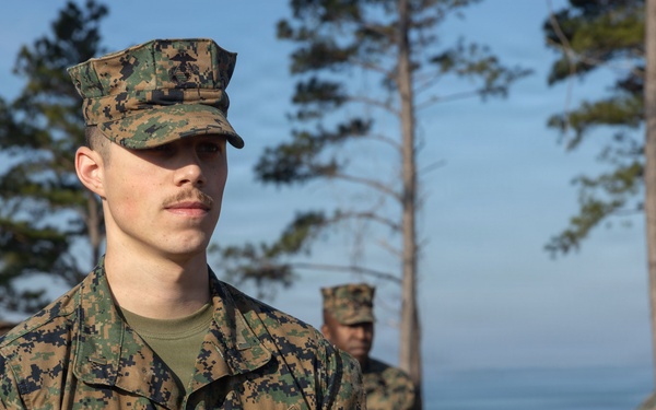 Headquarters and Service Battalion Adjutant Promotes to 1st Lieutenant