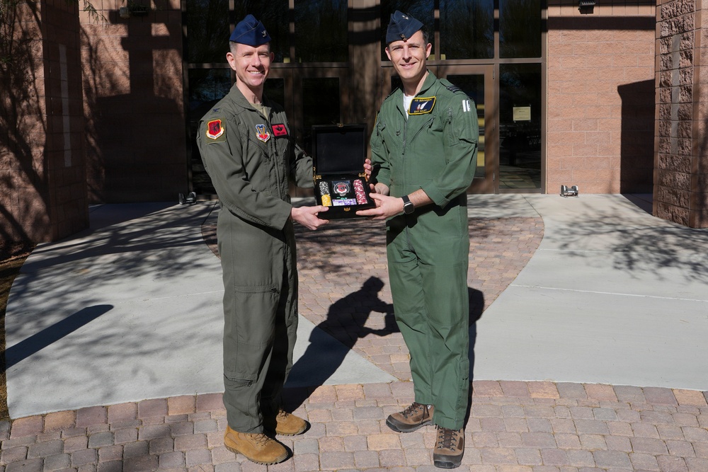 Royal Air Force Delegation thanks 432nd Wing/432nd Air Expeditionary Wing