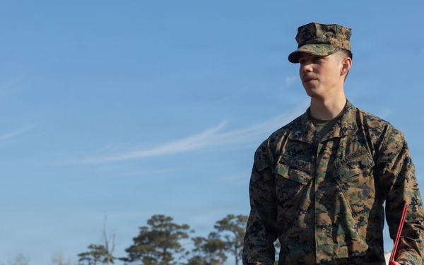 Headquarters and Service Battalion Adjutant Promotes to 1st Lieutenant