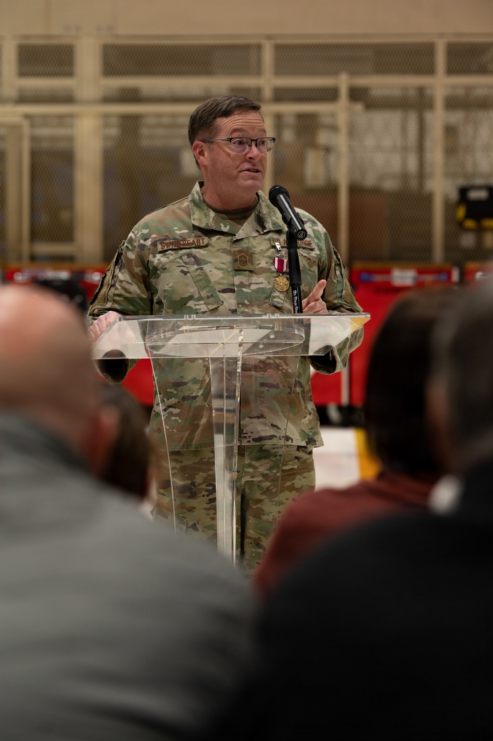 Swineheart retires from 122nd Fighter Wing