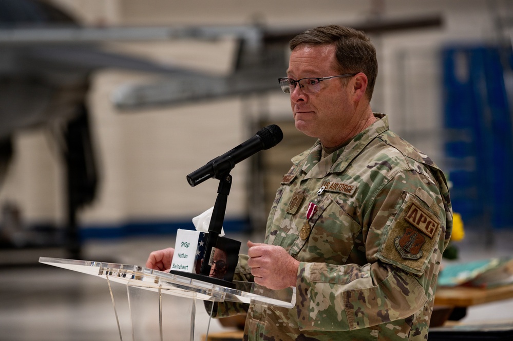 Swineheart retires from 122nd Fighter Wing
