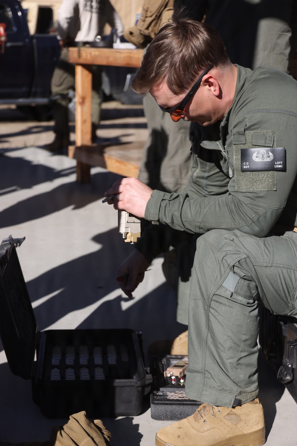 MWSS-373 EOD conduct Homemade Explosives Training