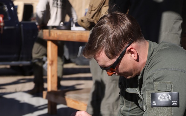 MWSS-373 EOD conduct Homemade Explosives Training