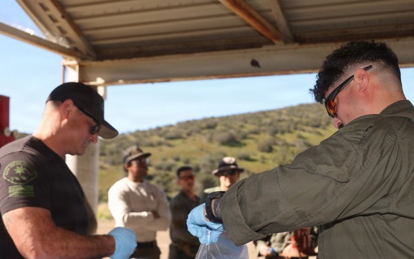 MWSS-373 EOD conduct Homemade Explosives Training