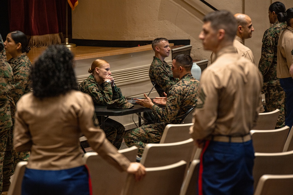 Special Duty Assignments Road Show Visits Marine Corps Base Quantico