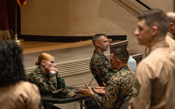 Special Duty Assignments Road Show Visits Marine Corps Base Quantico