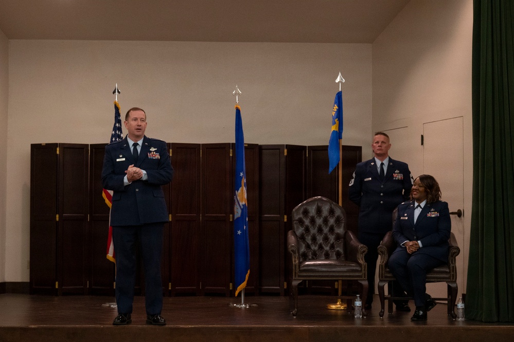 Lt. Col. Cindy N. Storoy Assumes Command of 433rd Mission Support Group