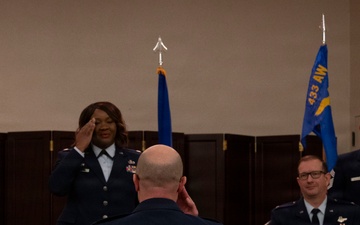 Lt. Col. Cindy N. Storoy Assumes Command of 433rd Mission Support Group