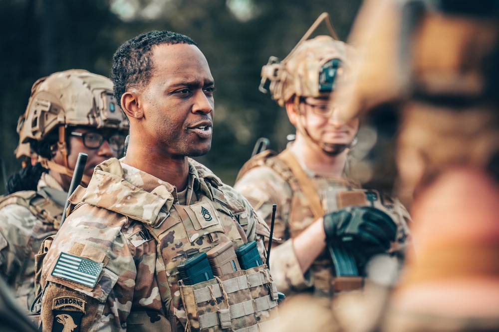 5SFAB conducts buddy team live fire training