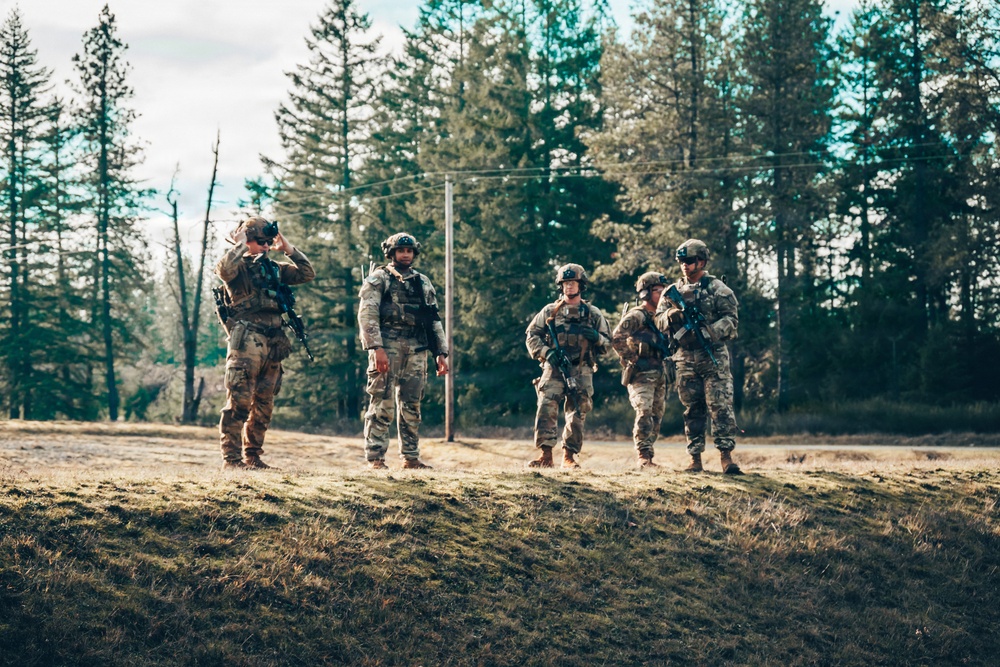 5SFAB conducts buddy team live fire training