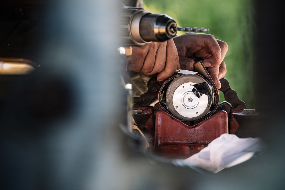 CLB 11 Marines conduct explosive ordnance exploitation training