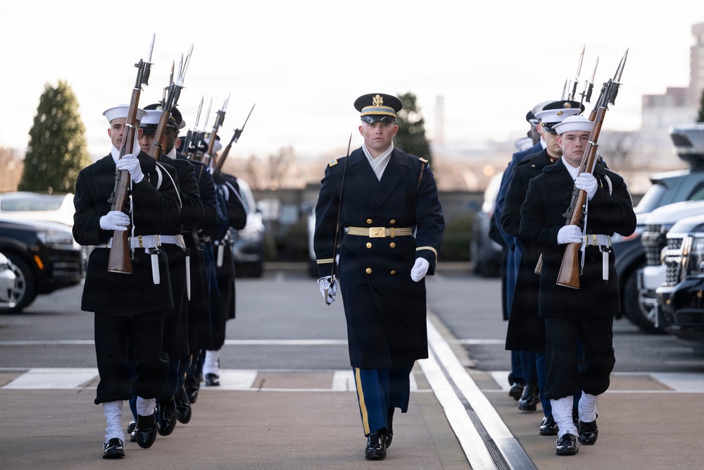 SW Hosts Japanese Minister of Defense at Pentagon