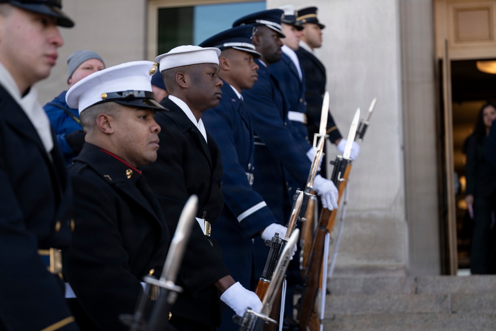 SW Hosts Japanese Minister of Defense at Pentagon