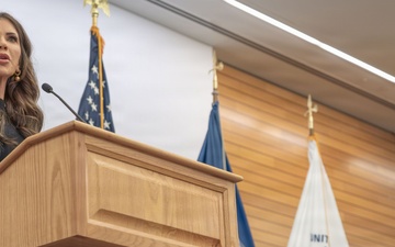 Adm. Kevin E. Lunday swears in as the 28th Commandant of the Coast Guard