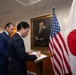 SW Hosts Japanese Minister of Defense at Pentagon