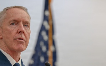 Adm. Kevin E. Lunday swears in as the 28th Commandant of the Coast Guard