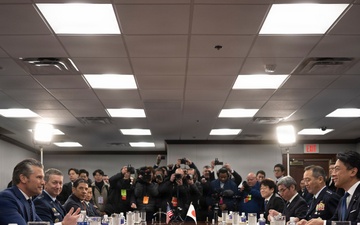 SW Hosts Japanese Minister of Defense at Pentagon