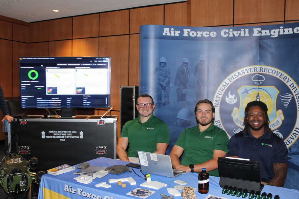 Tyndall Tech Expo Showcases AFCEC's Natural Disaster Recovery Division's Smart Technology