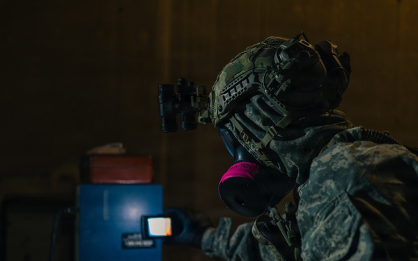 1SFG(A) CBRN detachment sharpens tactical proficiency in training scenarios