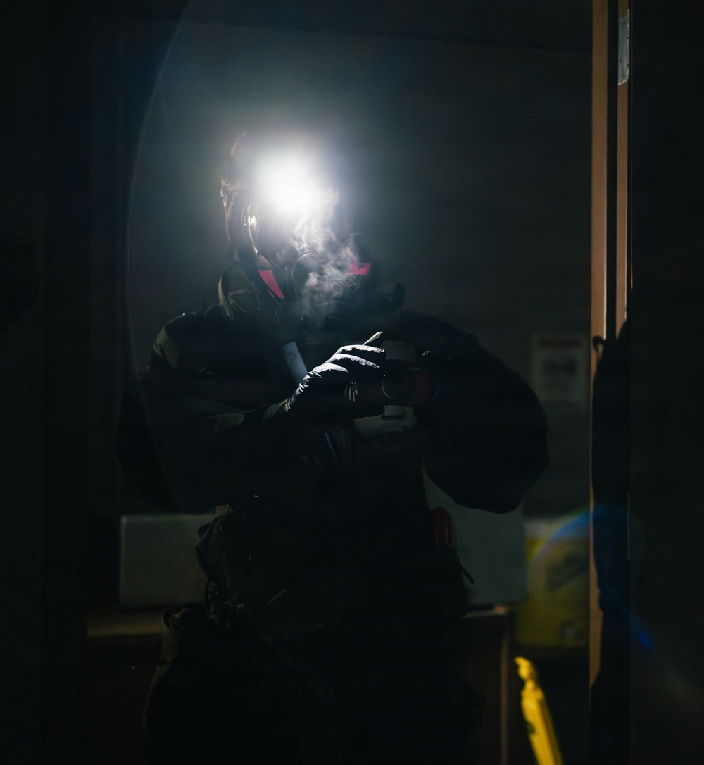 1SFG(A) CBRN detachment sharpens tactical proficiency in training scenarios