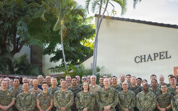 Spiritual Readiness: Deputy Chief of Chaplains visits JBPHH
