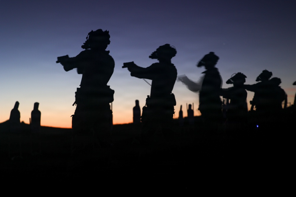 11th MEU Maritime Raid Force Conduct Day and Night Static Range Combat Training