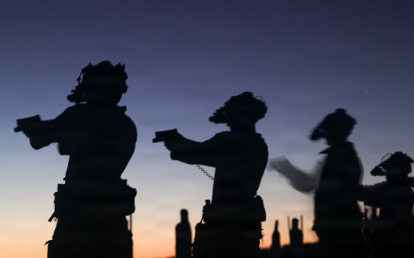 11th MEU Maritime Raid Force Conduct Day and Night Static Range Combat Training