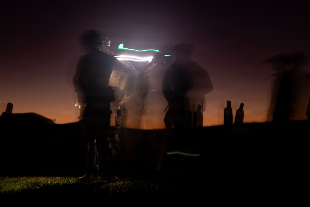 11th MEU Maritime Raid Force Conduct Day and Night Static Range Combat Training