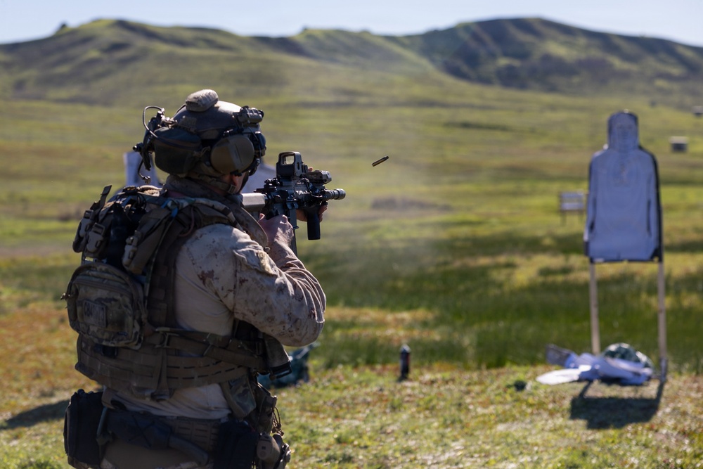 11th MEU Maritime Raid Force Conduct Day and Night Static Range Combat Training