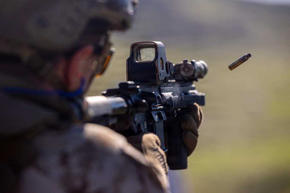 11th MEU Maritime Raid Force Conduct Day and Night Static Range Combat Training