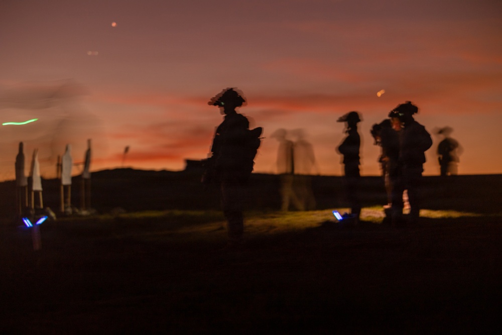 11th MEU Maritime Raid Force Conduct Day and Night Static Range Combat Training