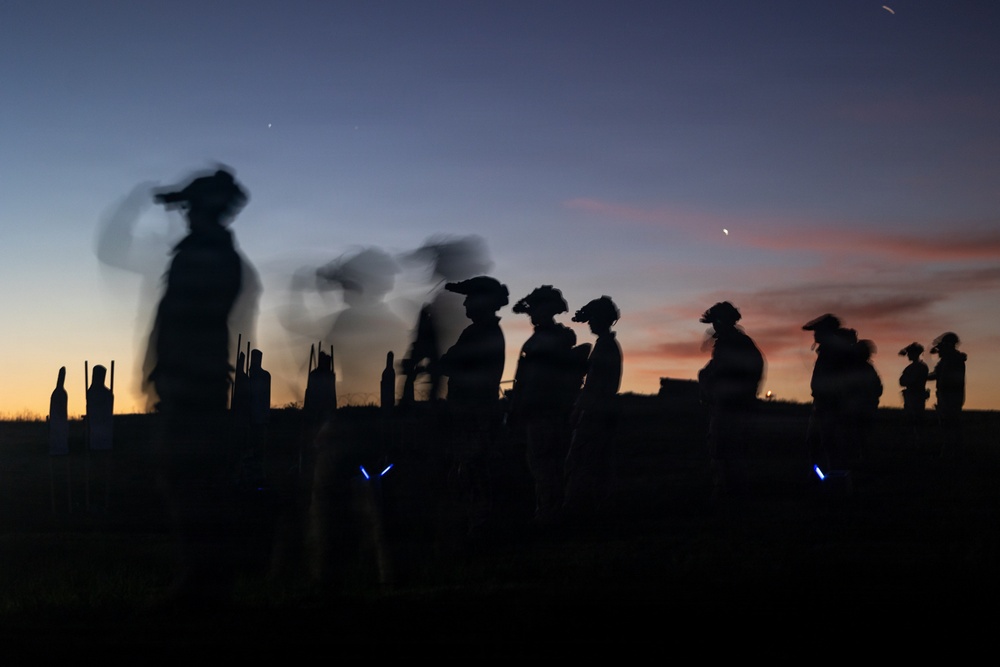 11th MEU Maritime Raid Force Conduct Day and Night Static Range Combat Training