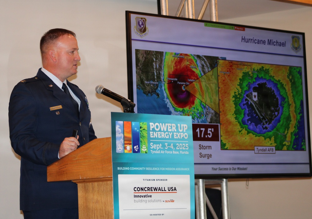 Tyndall Power Up Energy Expo Spotlights AFCEC's Natural Disaster Recovery Division