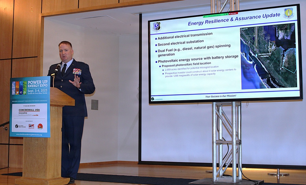 Tyndall Power Up Energy Expo Spotlights AFCEC's Natural Disaster Recovery Division