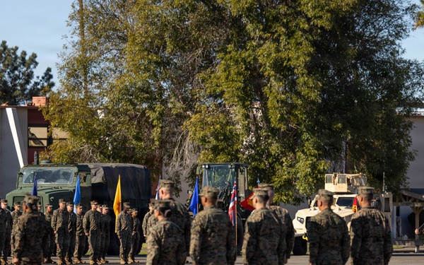 1st DSB Change of Command Ceremony