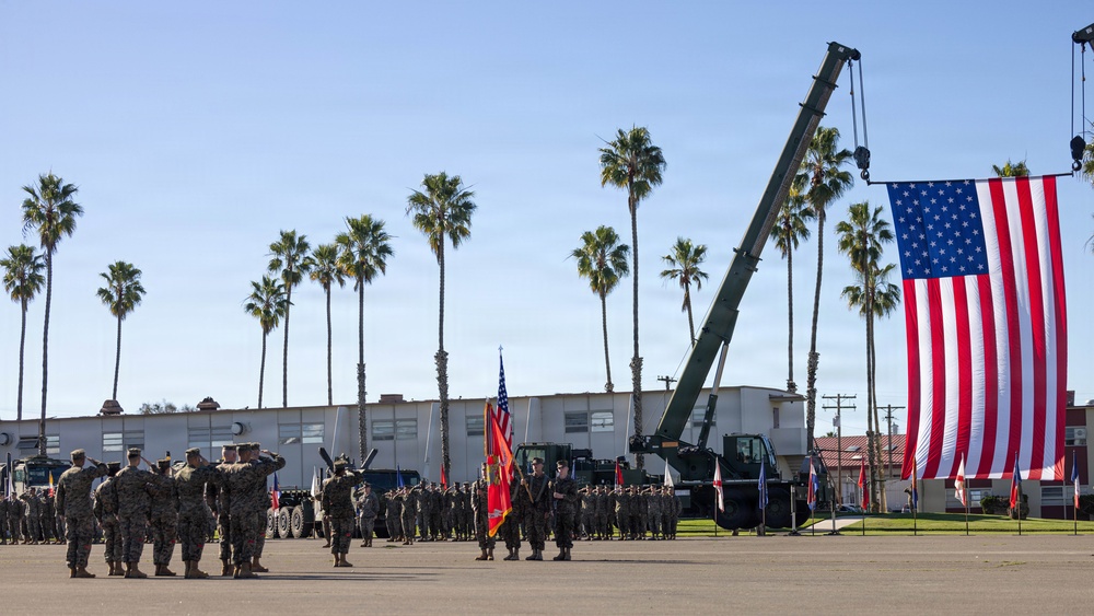1st DSB Change of Command Ceremony