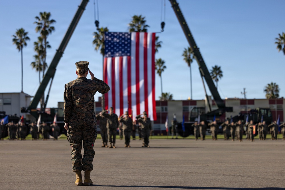 1st DSB Change of Command Ceremony