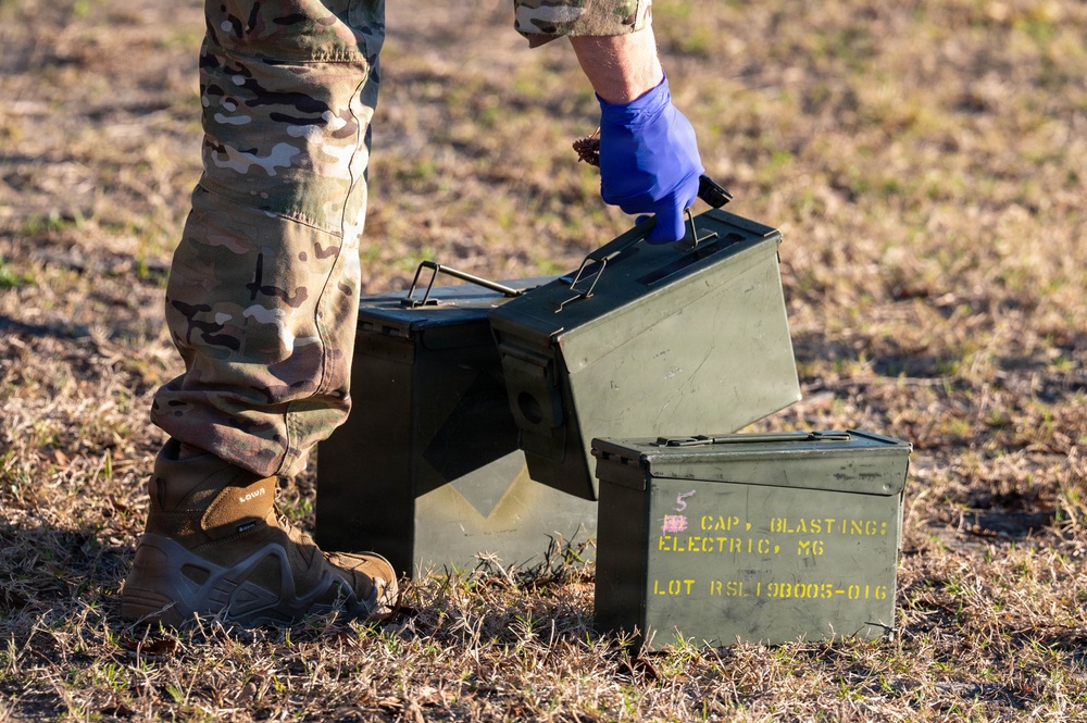628th Civil Engineer Squadron Explosive Ordnance Disposal participates in Combat Readiness Exercise 2026