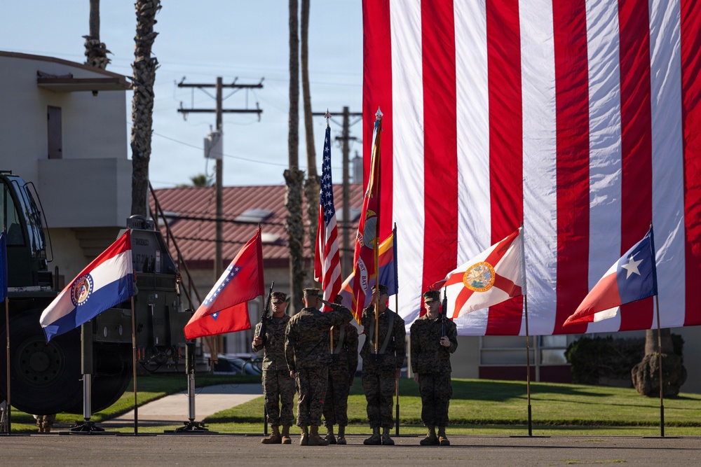 1st DSB Change of Command Ceremony