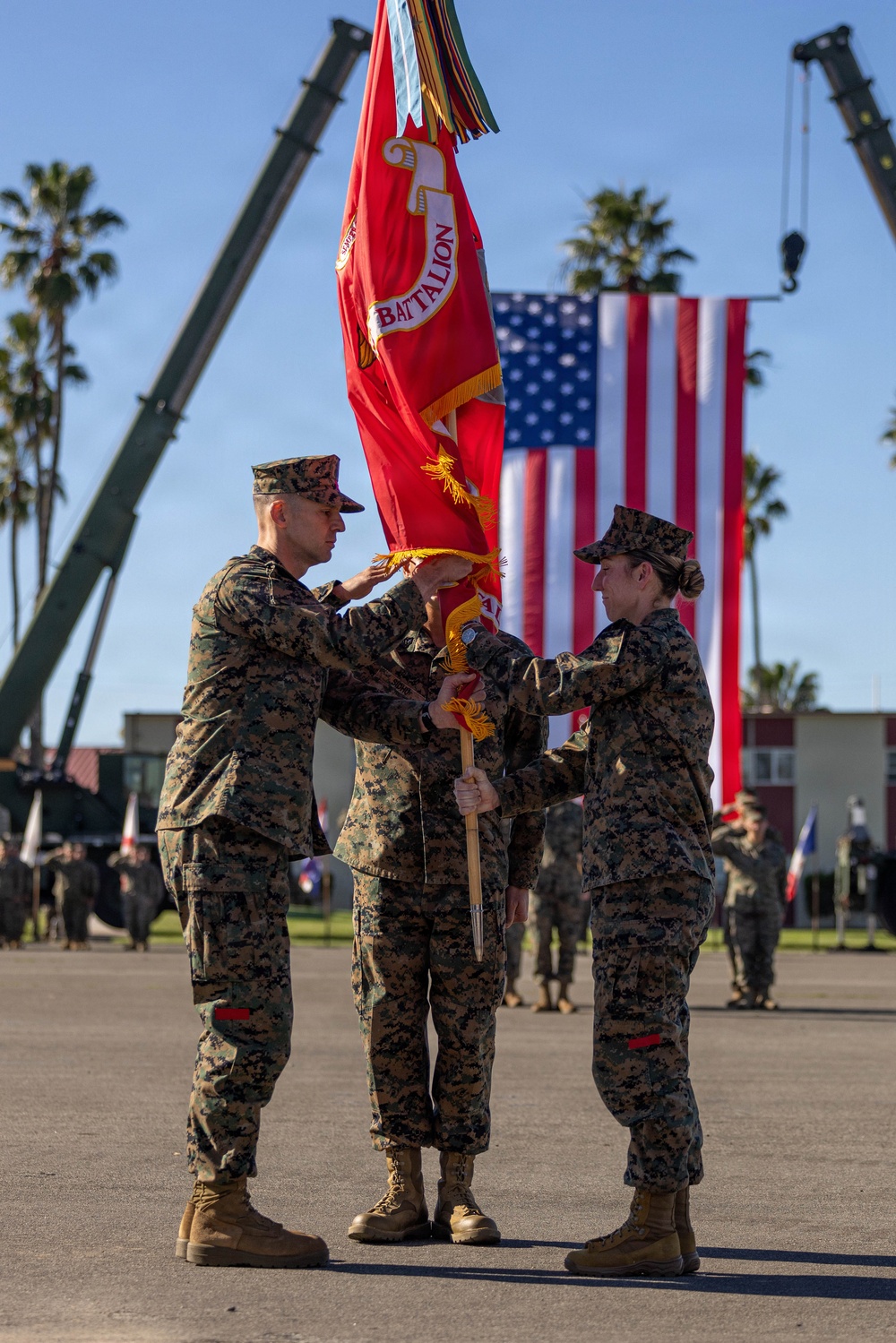 1st DSB Change of Command Ceremony