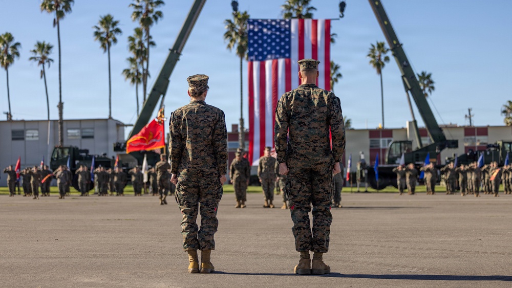 1st DSB Change of Command Ceremony