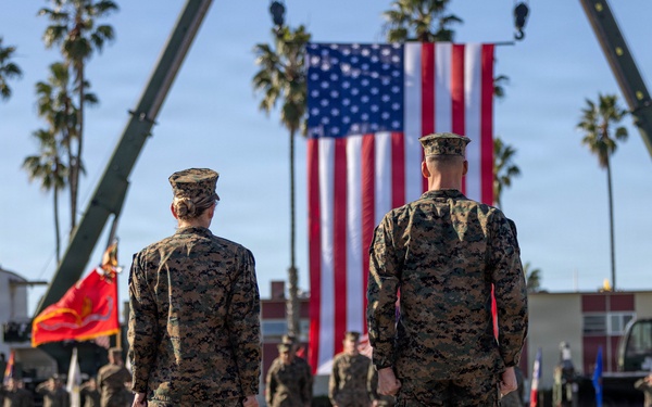 1st DSB Change of Command Ceremony