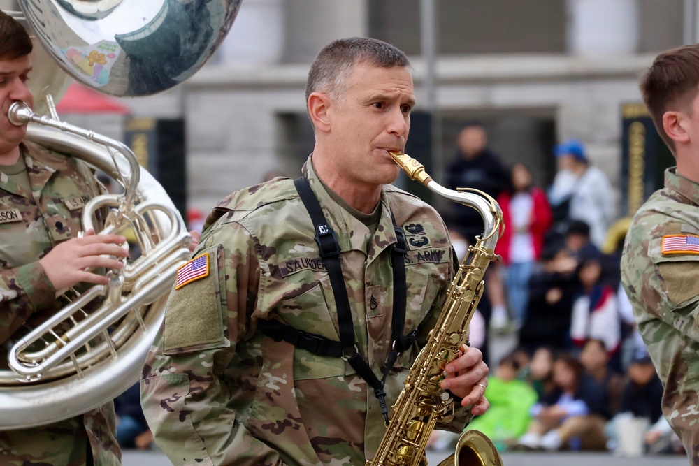Eighth Army Brass Band Performs at Children's Day Event