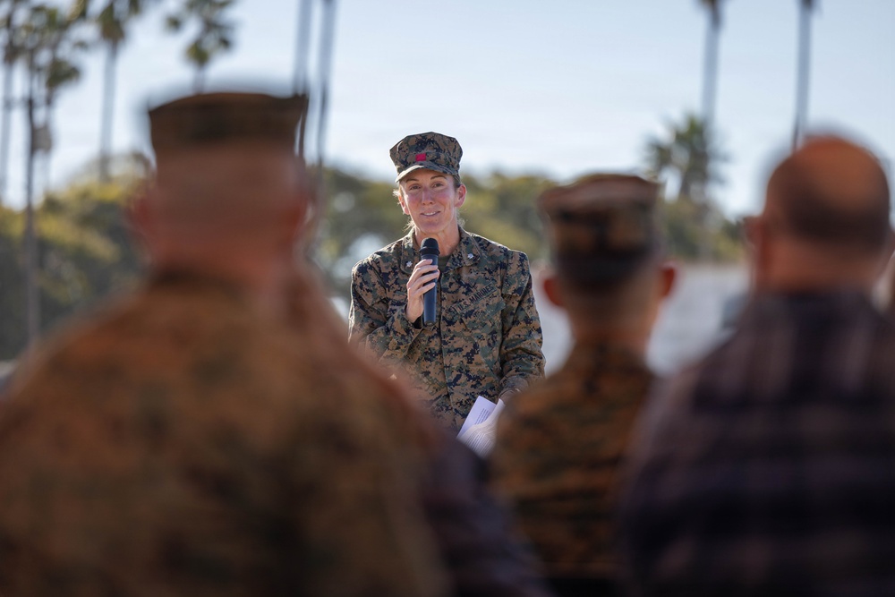1st DSB Change of Command Ceremony