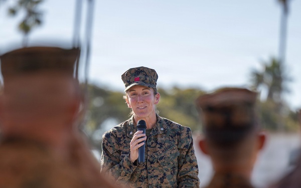 1st DSB Change of Command Ceremony